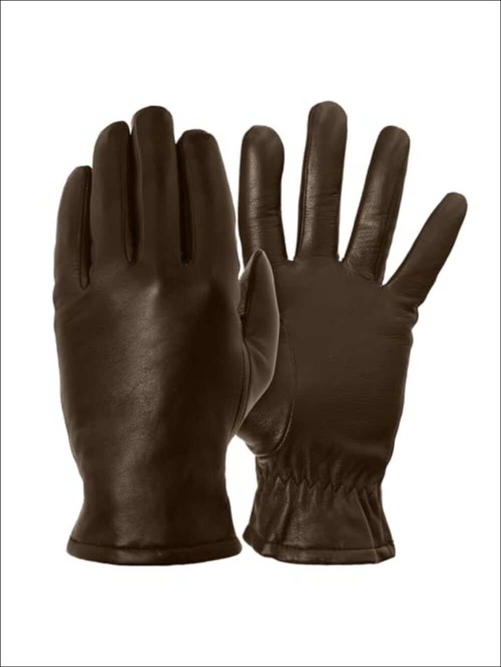 Sheepskin Leather Gloves Thinsulate Lined Extended Finger Winter